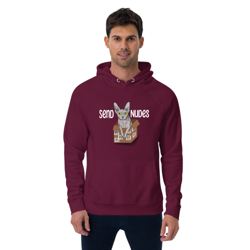 SEND NUDES UNISEX ECO HOODIE