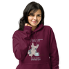WOMAN CAN'T SURVIVE ON COFFEE ALONE ECO HOODIE