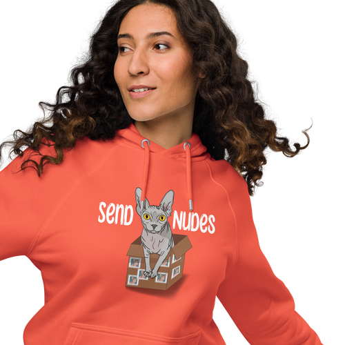 SEND NUDES WOMEN'S ECO HOODIE
