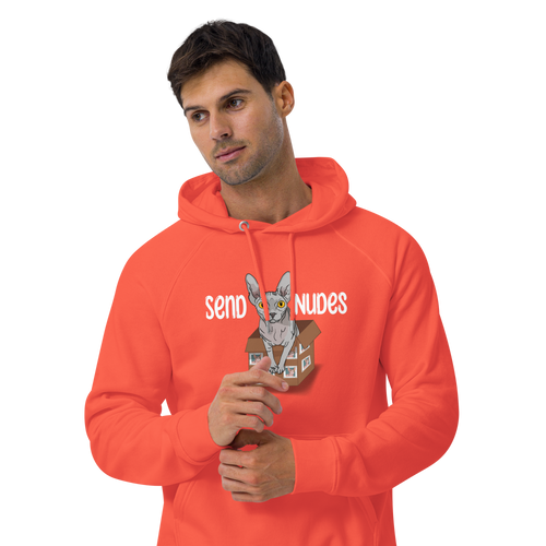 SEND NUDES UNISEX ECO HOODIE