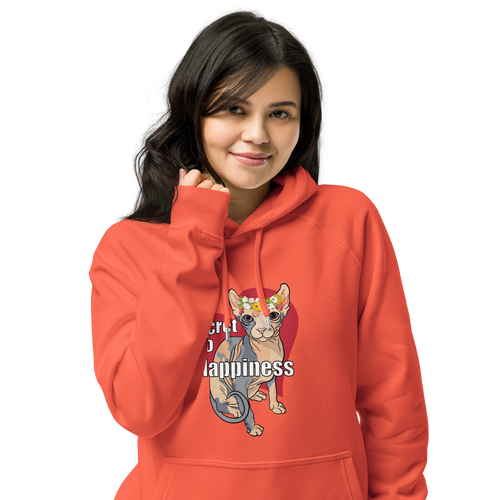 MY SECRET TO HAPPINESS ECO HOODIE