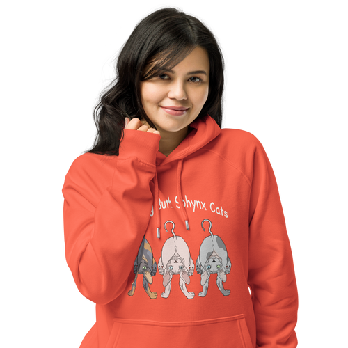 NOTHING BUTT SPHYNX CATS HOODIE