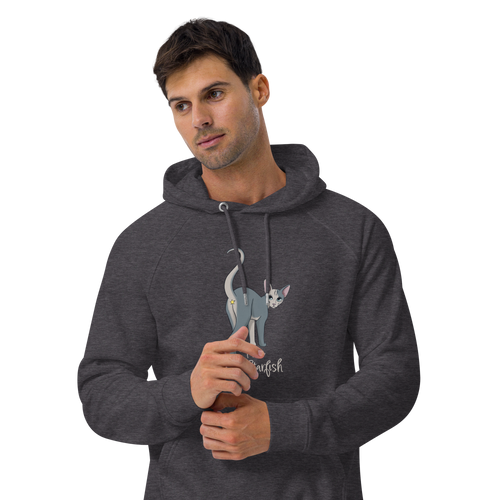 I LOVE SPHYNX STARFISH UNISEX ECO HOODIE