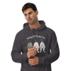 NOTHING BUTT SPHYNX CATS UNISEX ECO HOODIE