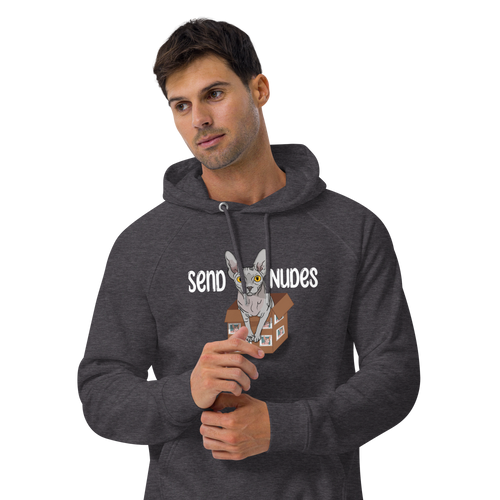 SEND NUDES UNISEX ECO HOODIE