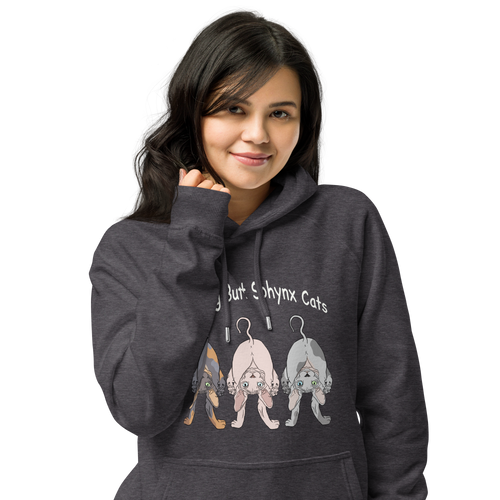 NOTHING BUTT SPHYNX CATS HOODIE