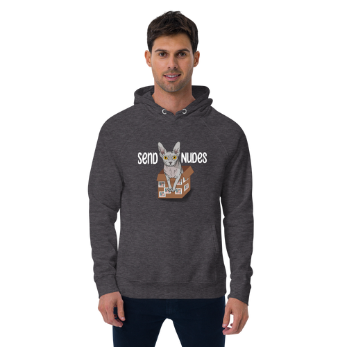 SEND NUDES UNISEX ECO HOODIE