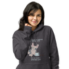 WOMAN CAN'T SURVIVE ON COFFEE ALONE ECO HOODIE