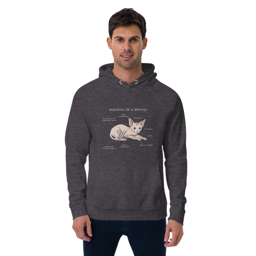 ANATOMY OF A SPHYNX UNISEX ECO HOODIE