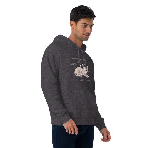ANATOMY OF A SPHYNX UNISEX ECO HOODIE