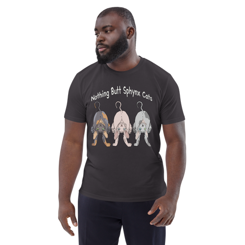 NOTHING BUTT SPHYNX CATS UNISEX ECO TEE