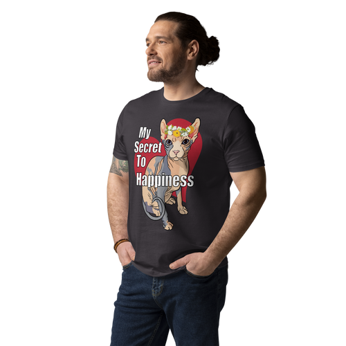 MY SECRET TO HAPPINESS UNISEX ECO TEE