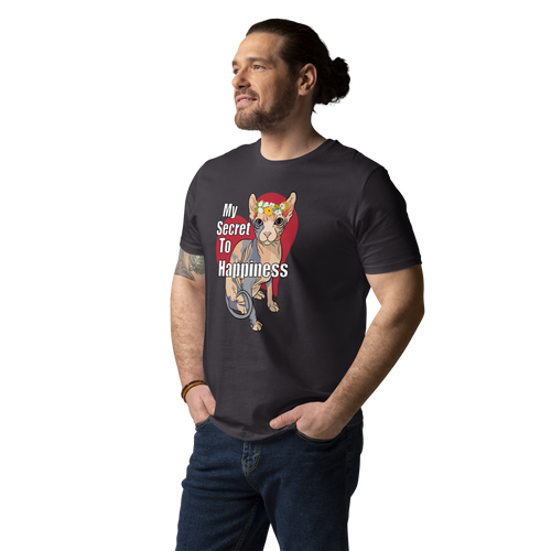 MY SECRET TO HAPPINESS UNISEX ECO TEE