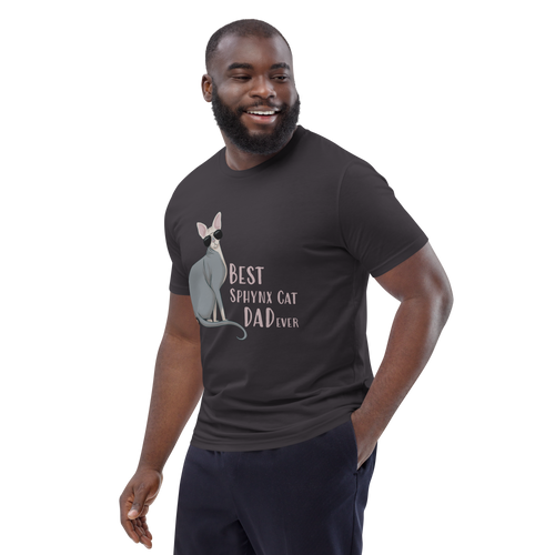 BEST SPHYNX CAT DAD UNISEX ECO TEE