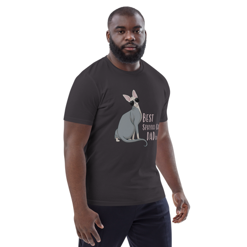 BEST SPHYNX CAT DAD UNISEX ECO TEE