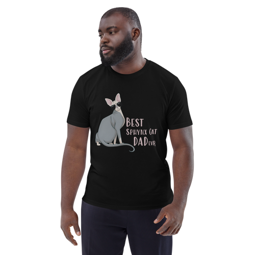 BEST SPHYNX CAT DAD UNISEX ECO TEE