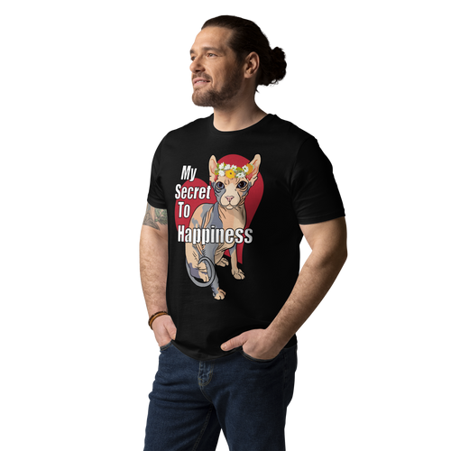 MY SECRET TO HAPPINESS UNISEX ECO TEE