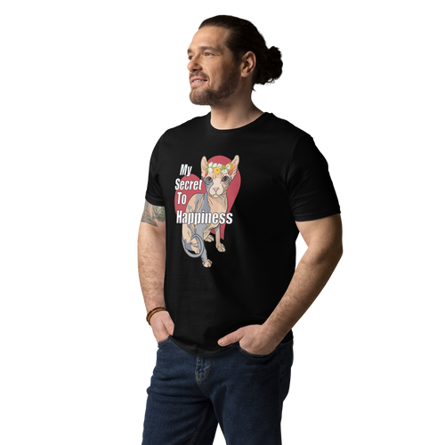 MY SECRET TO HAPPINESS UNISEX ECO TEE