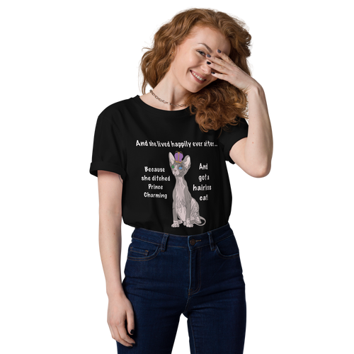 DITCHED PRINCE CHARMING & GOT A SPHYNX CAT ECO TEE