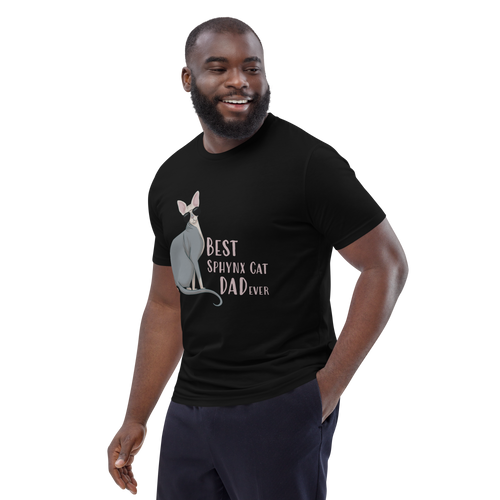 BEST SPHYNX CAT DAD UNISEX ECO TEE