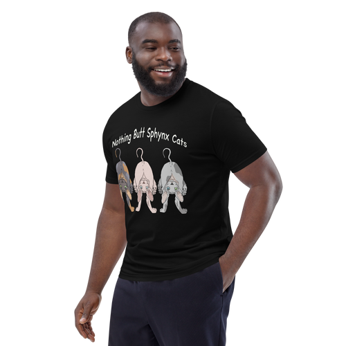 NOTHING BUTT SPHYNX CATS UNISEX ECO TEE