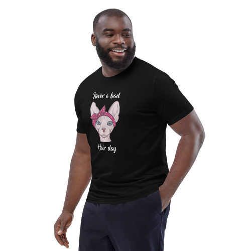 NEVER A BAD HAIR DAY UNISEX ECO TEE
