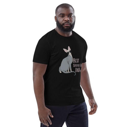 BEST SPHYNX CAT DAD UNISEX ECO TEE