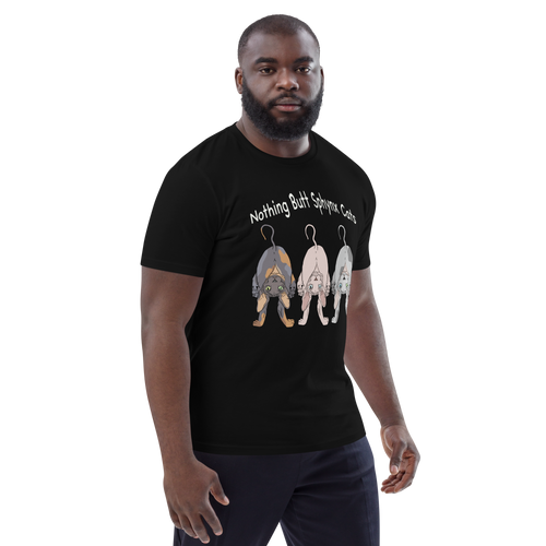 NOTHING BUTT SPHYNX CATS UNISEX ECO TEE