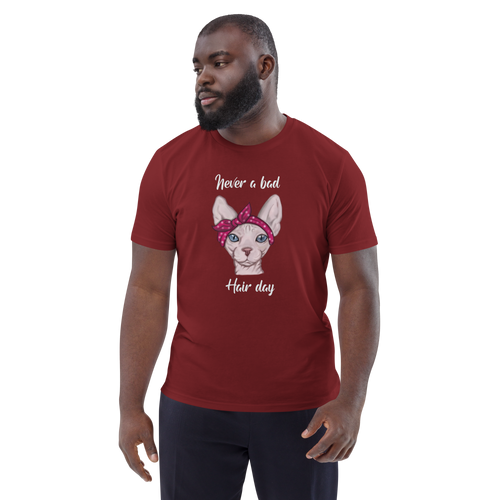 NEVER A BAD HAIR DAY UNISEX ECO TEE
