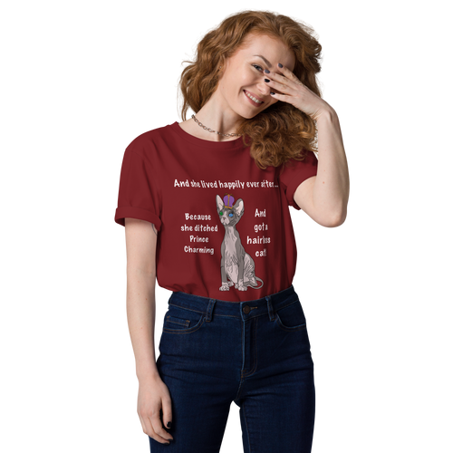 DITCHED PRINCE CHARMING & GOT A SPHYNX CAT ECO TEE