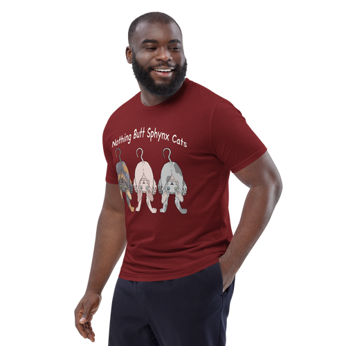 NOTHING BUTT SPHYNX CATS UNISEX ECO TEE