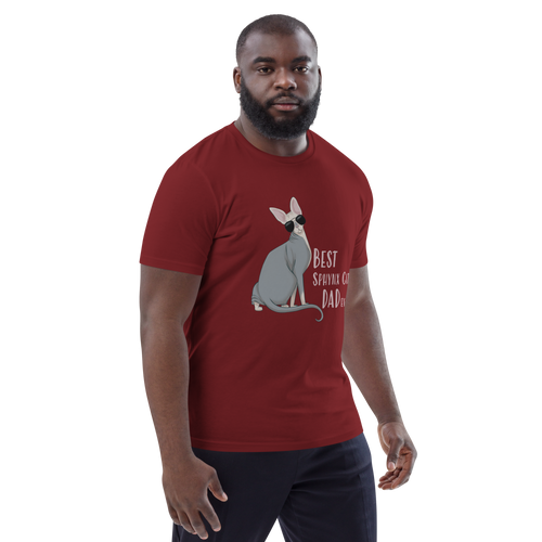 BEST SPHYNX CAT DAD UNISEX ECO TEE