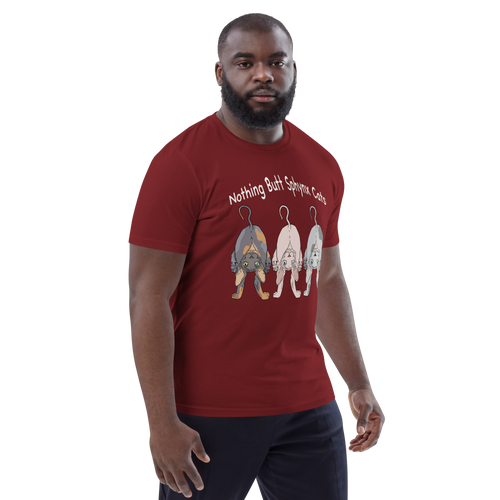 NOTHING BUTT SPHYNX CATS UNISEX ECO TEE