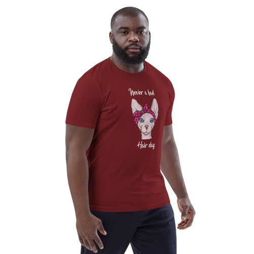 NEVER A BAD HAIR DAY UNISEX ECO TEE