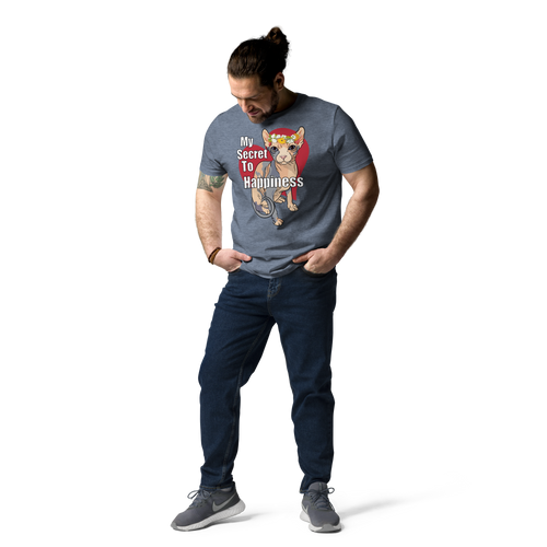 MY SECRET TO HAPPINESS UNISEX ECO TEE