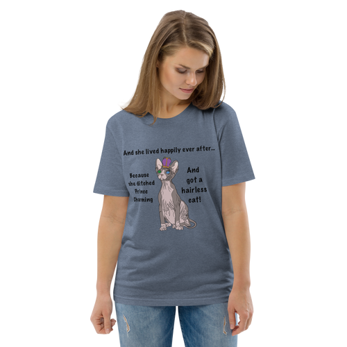 DITCHED PRINCE CHARMING & GOT A SPHYNX CAT ECO TEE