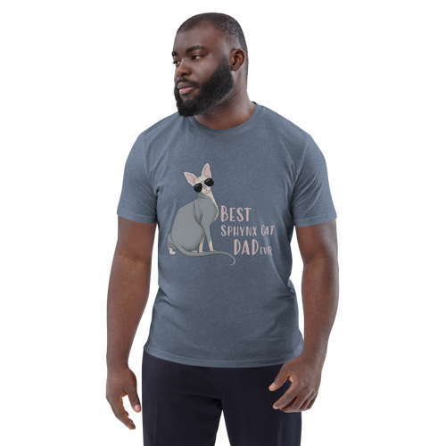 BEST SPHYNX CAT DAD UNISEX ECO TEE
