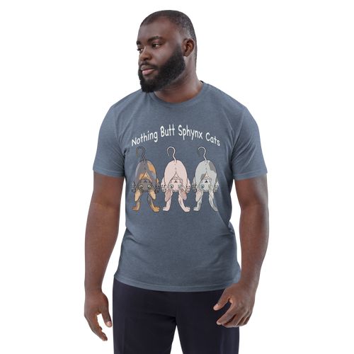 NOTHING BUTT SPHYNX CATS UNISEX ECO TEE