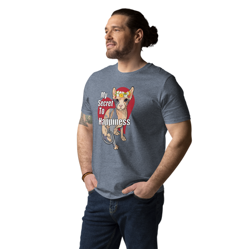 MY SECRET TO HAPPINESS UNISEX ECO TEE