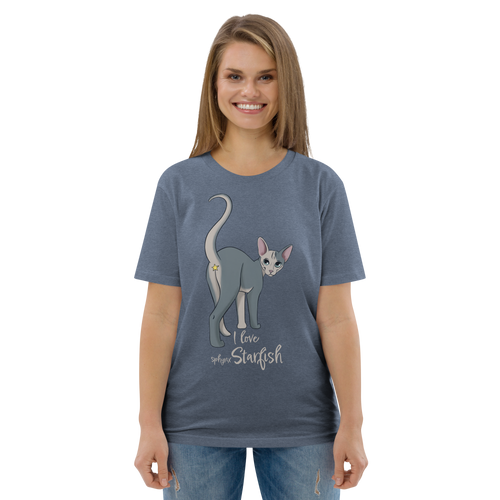 I LOVE SPHYNX STARFISH UNISEX ECO TEE