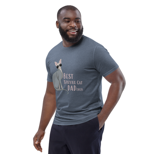 BEST SPHYNX CAT DAD UNISEX ECO TEE