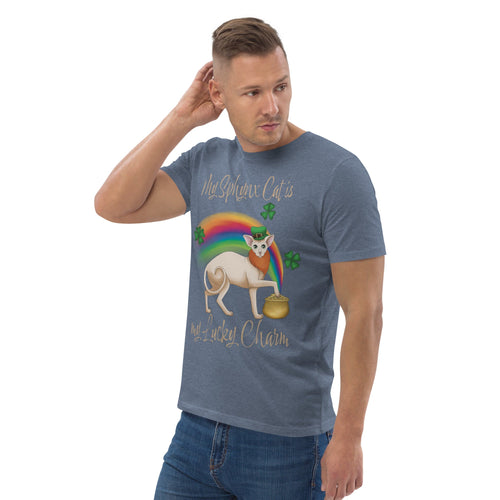 MY SPHYNX IS MY LUCKY CHARM UNISEX ECO TEE