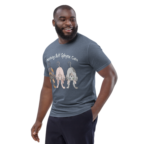 NOTHING BUTT SPHYNX CATS UNISEX ECO TEE