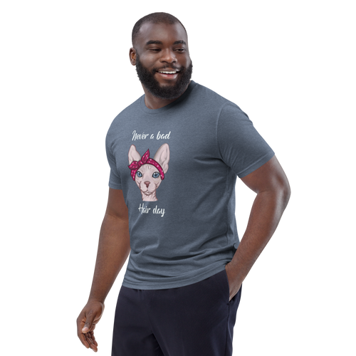 NEVER A BAD HAIR DAY UNISEX ECO TEE
