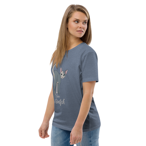 I LOVE SPHYNX STARFISH UNISEX ECO TEE