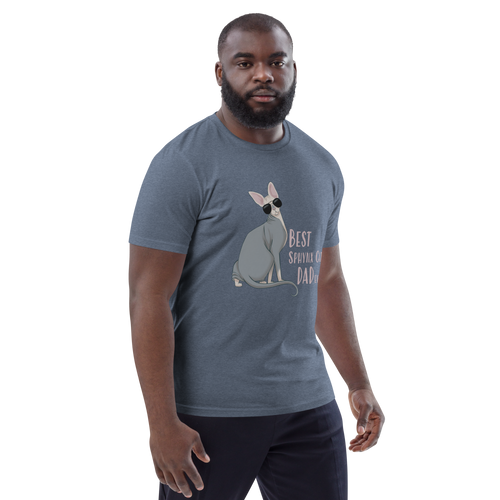 BEST SPHYNX CAT DAD UNISEX ECO TEE