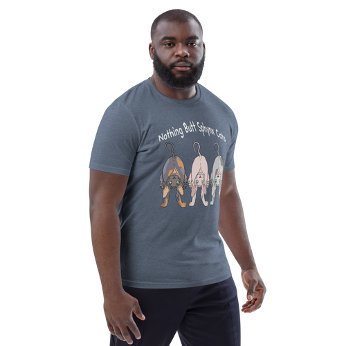NOTHING BUTT SPHYNX CATS UNISEX ECO TEE