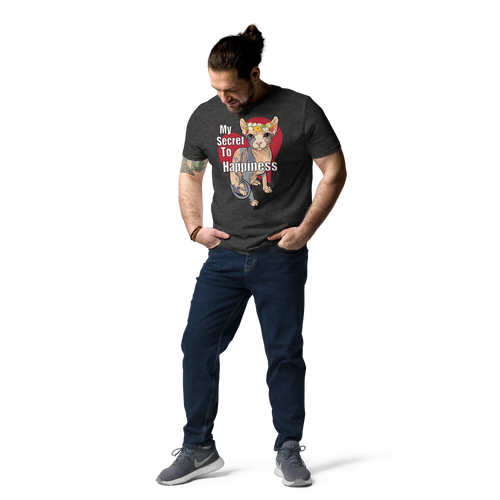 MY SECRET TO HAPPINESS UNISEX ECO TEE