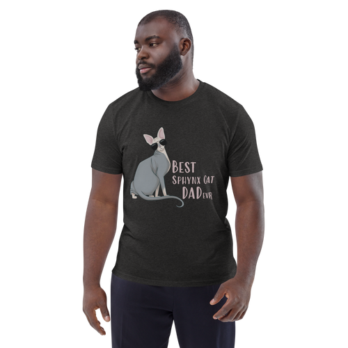 BEST SPHYNX CAT DAD UNISEX ECO TEE