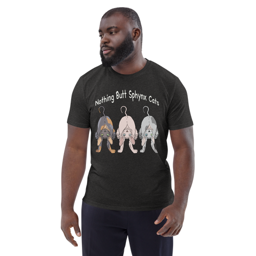 NOTHING BUTT SPHYNX CATS UNISEX ECO TEE
